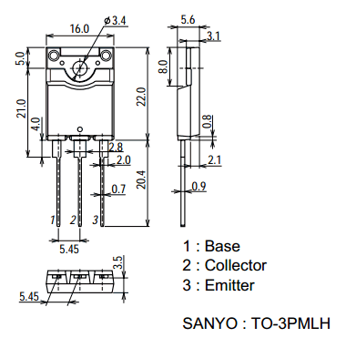 TT2206 даташит - CRT Display Horizontal Deflection - Sanyo ...