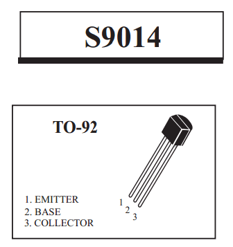 9014 Transistor Equivalent Chart