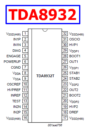 tda8932t