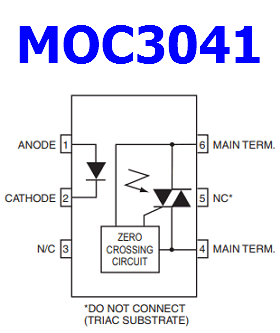 datasheet moc3041