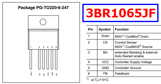 3BR1065JF datasheet pdf