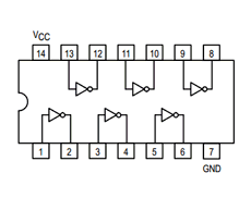 74ls04 hex inverter gates manufacturer datasheet 74ls11 various.