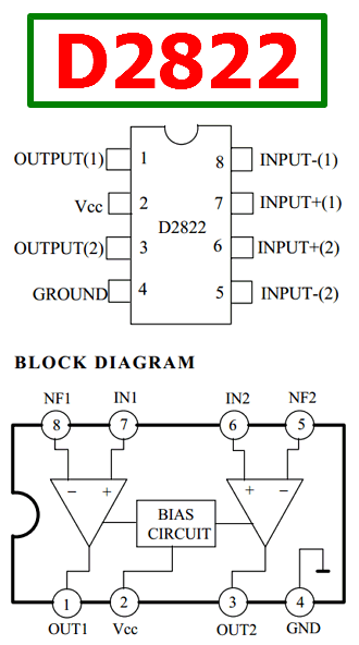 8l05a микросхема схема включения D2822 Datasheet Meta Search