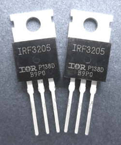 thumbnail interactive-video image 1 of 5x IRF3205 N-Channel MOSFET – 55V 110A TO-220 – HEXFET Power Transistor – International Rectifier 1 of 5