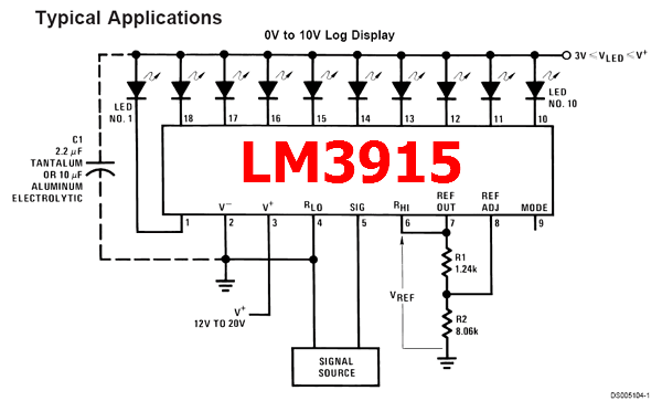 lm3915-application-circuit