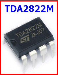 TDA2822M power amlifier