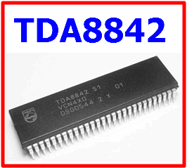 TDA8842 tv processor