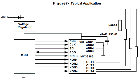 MC33385 Circuit Application