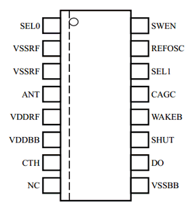 SYN470R datasheet pinout