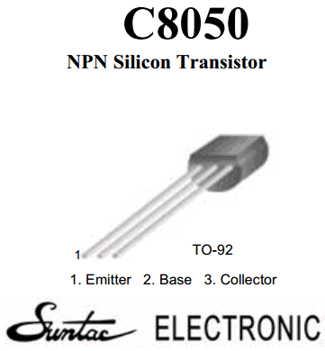 C8050 datasheet pinout