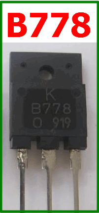 B778 pnp transistor