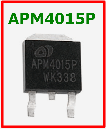 APM4015P mosfet