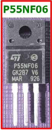 P55NF06 mosfet