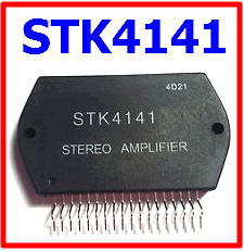 STK4141 stereo amplifier