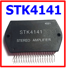 STK4141 Datasheet - 25W, 2ch, Audio Power Amplifier - Sanyo