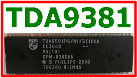 TDA9381 signal processor