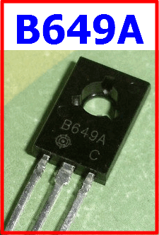 B649A pnp transistor
