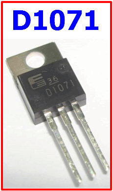 D1071 npn transistor