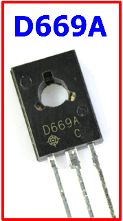 D669A npn transistor