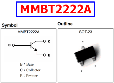 MMBT2222A datasheet pinout