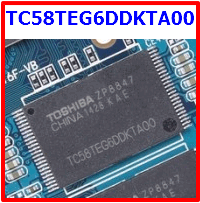 TC58TEG6DDKTA00 NAND memory Toggle DDR