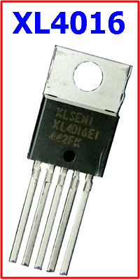 Xl4016 схема блока питания XL4016 Datasheet PDF - 8A, 40V, DC to DC Converter