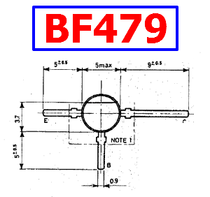 BF479 datasheet pinout