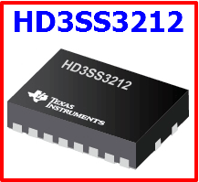 HD3SS3212 USB3.1 Mux Demux