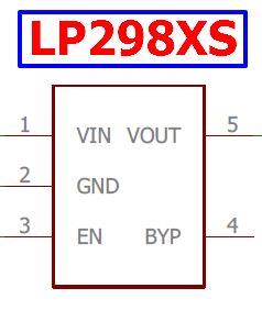 LP298XS pinout datasheet