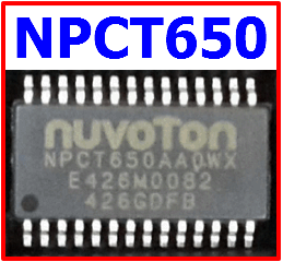 NUVOTON NPCT650