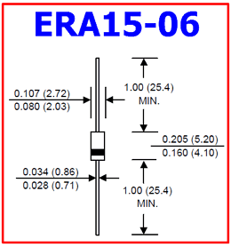 ERA15-06 diode