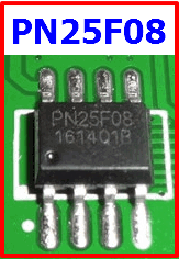 PN25F08 8Mbit flash memory