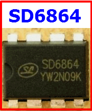 SD6864 PWM PFM Controller