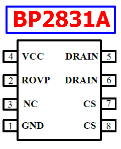 BP2831A pinout