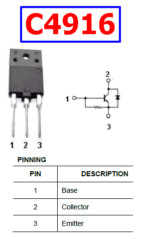 C4916 datasheet transistor