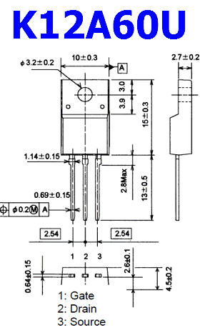 K12A60U pinout