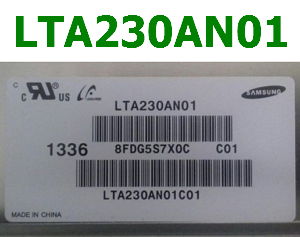 LTA230AN01 TFT LCD Label