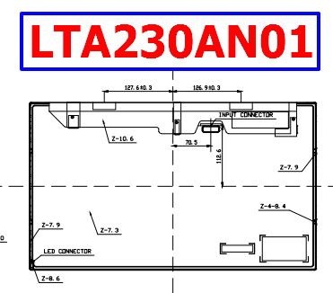 LTA230AN01 datasheet lcd samsung