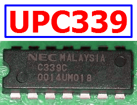 UPC339 quad comparator
