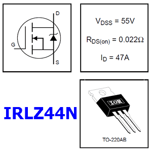 IRLZ44N Datasheet Meta Search