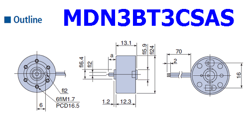 MDN3BT3CSAS datasheet outline
