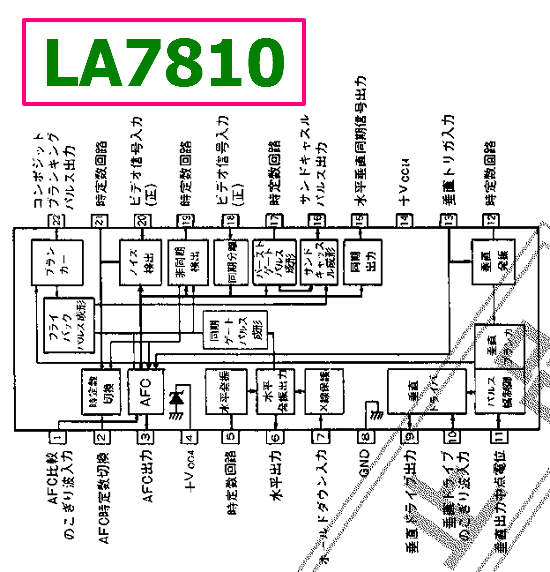 LA7810 datasheet