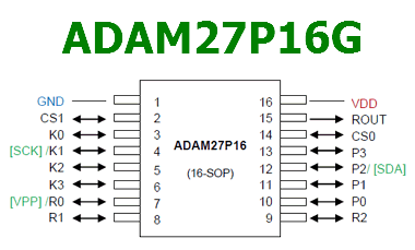 ADAM27P16G pinout
