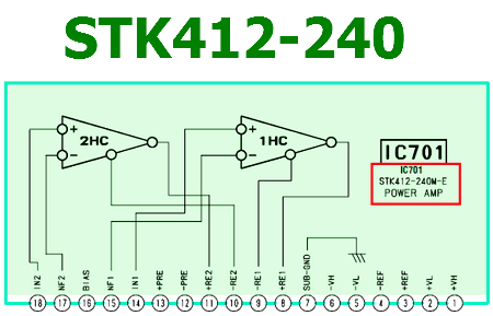 STK412-240 pinout