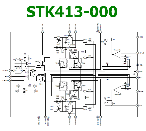 STK413000 pinout