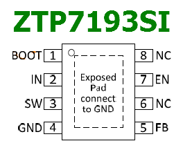 ZTP7193SI pinout