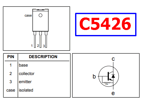 C5426 pinout