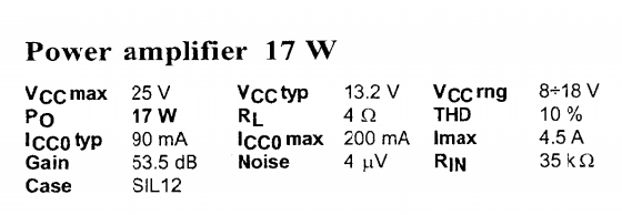 power amplifier