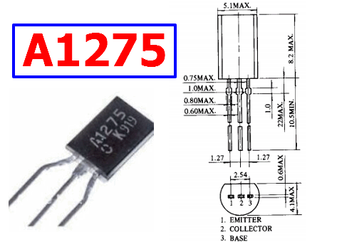 A1275 datasheet transistor