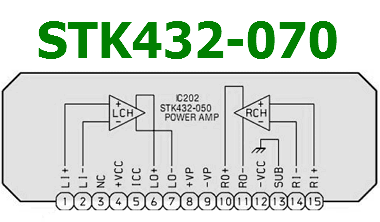 STK432-070 pinout